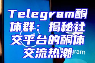 Telegram酮体群：揭秘社交平台的酮体交流热潮