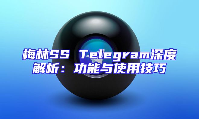 梅林SS Telegram深度解析：功能与使用技巧