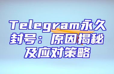 Telegram永久封号：原因揭秘及应对策略