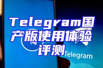 Telegram国产版使用体验评测