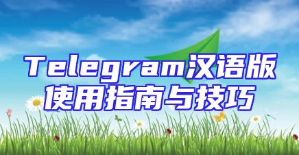 Telegram汉语版使用指南与技巧