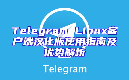 Telegram Linux客户端汉化版使用指南及优势解析