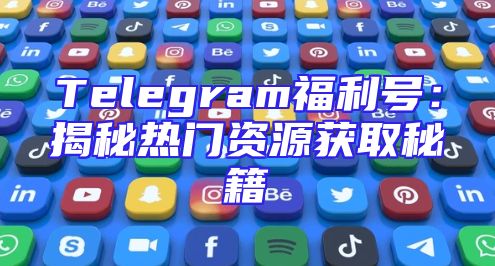 Telegram福利号：揭秘热门资源获取秘籍