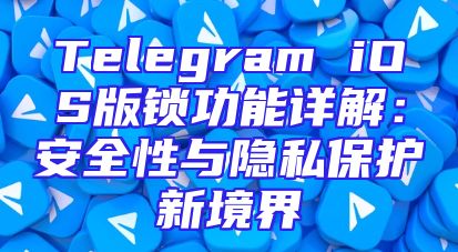Telegram iOS版锁功能详解：安全性与隐私保护新境界