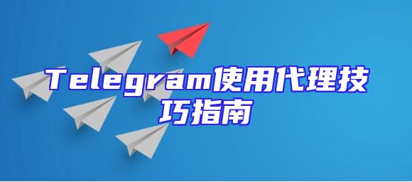 Telegram使用代理技巧指南