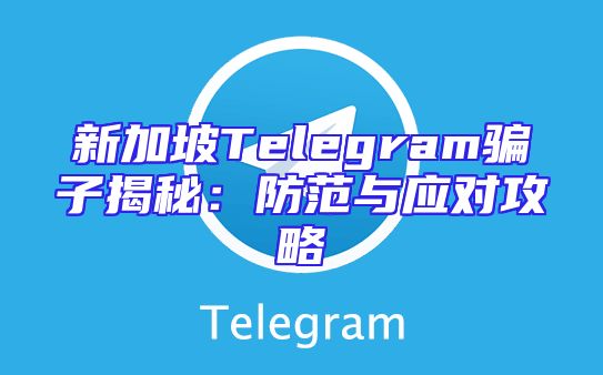 新加坡Telegram骗子揭秘：防范与应对攻略