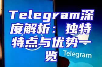 Telegram深度解析：独特特点与优势一览