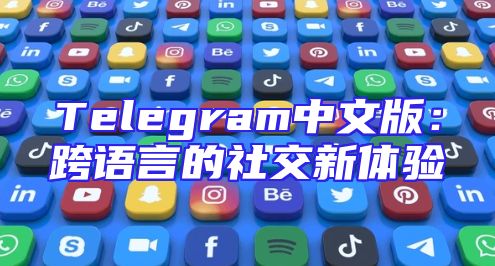Telegram中文版：跨语言的社交新体验